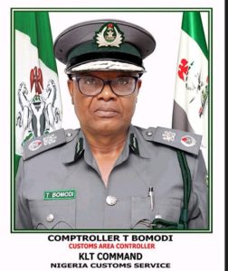 Compt Bomodi reactivates KLT Customs