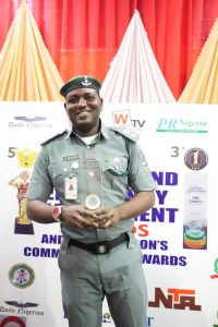 Customs NPRO, CSC Maiwada, Clinches ‘Spokesperson of the Year’ Award.  …Credits Success to CGC’s Motivation, Teamwork