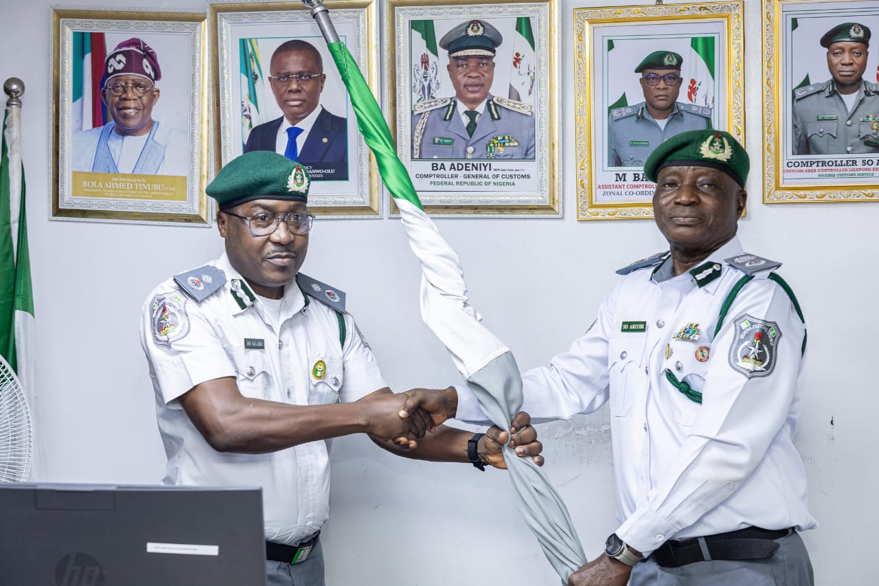 *NCS LILYPOND EXPORT COMMAND WITNESSES LEADERSHIP TRANSITION AS COMPT. ARIYIBI RETIRES AND HANDS OVER TO DEPUTY COMPT. SALAKO AS ACTING CAC* *